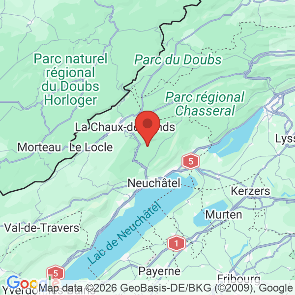 Prévisualisation de la carte