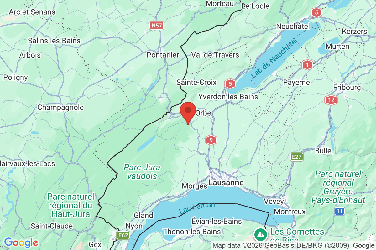 Prévisualisation de la carte