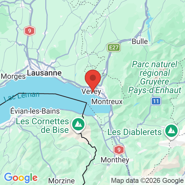 Prévisualisation de la carte