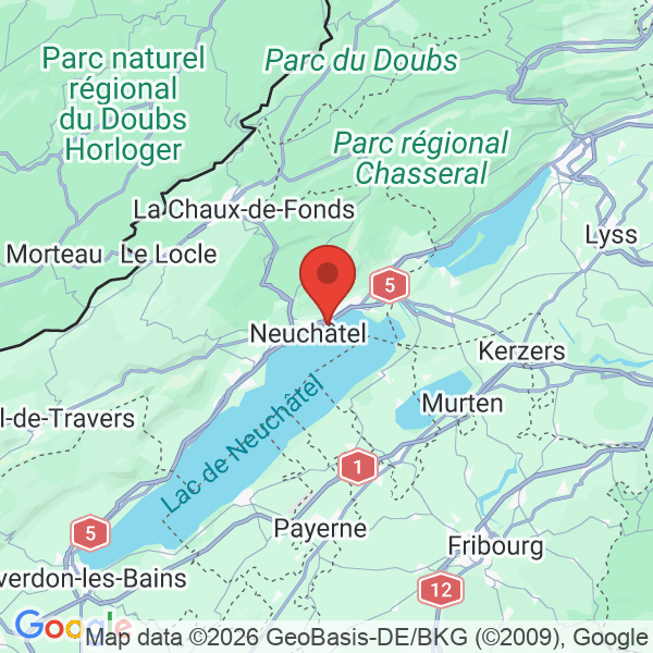Prévisualisation de la carte