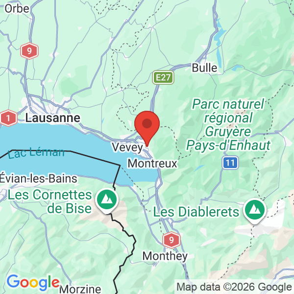 Prévisualisation de la carte