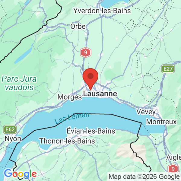 Prévisualisation de la carte