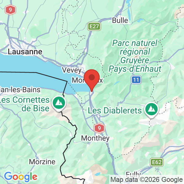 Prévisualisation de la carte