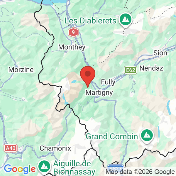 Prévisualisation de la carte