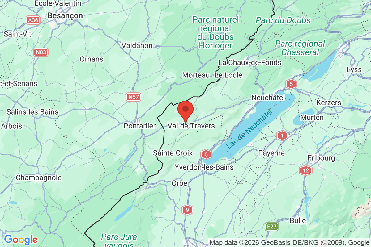 Prévisualisation de la carte
