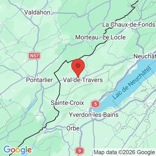 Prévisualisation de la carte