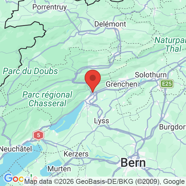 Prévisualisation de la carte