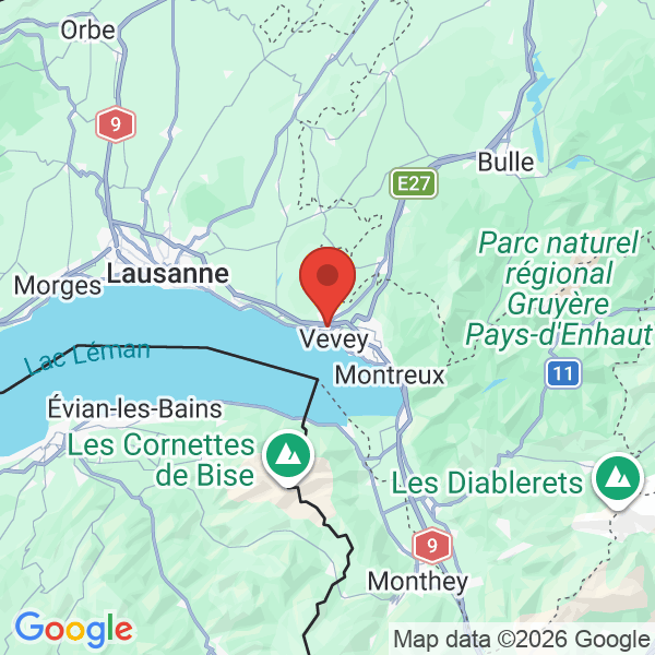 Prévisualisation de la carte