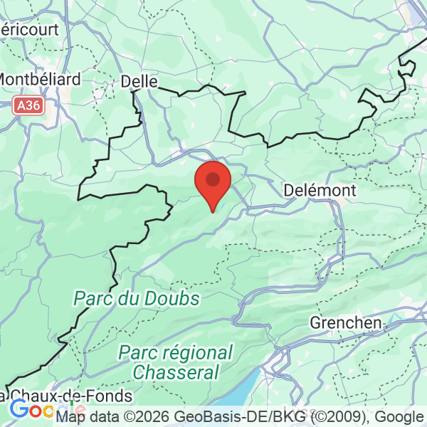 Prévisualisation de la carte