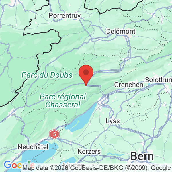 Prévisualisation de la carte
