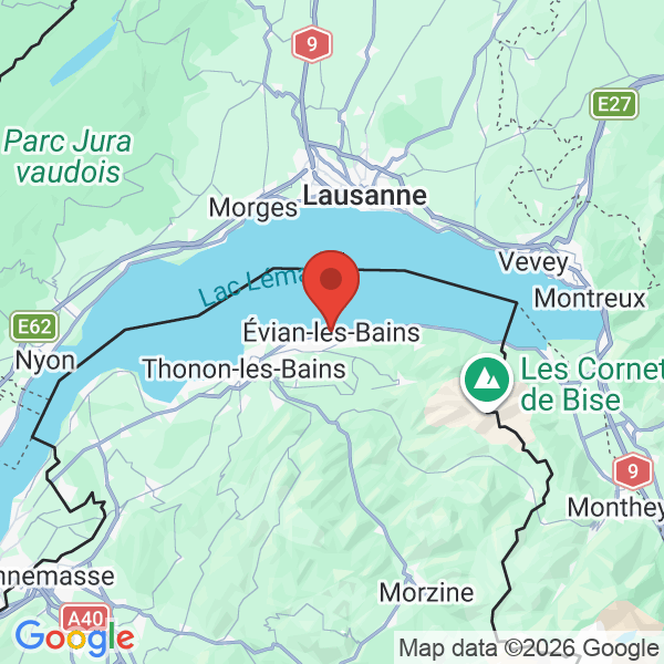 Prévisualisation de la carte