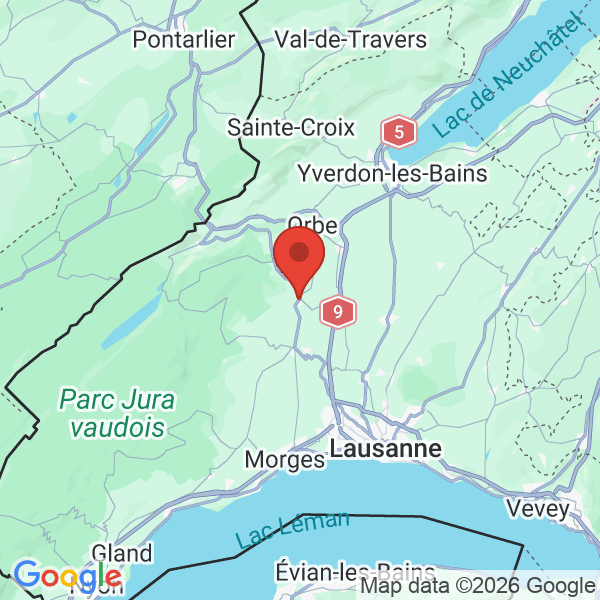 Prévisualisation de la carte