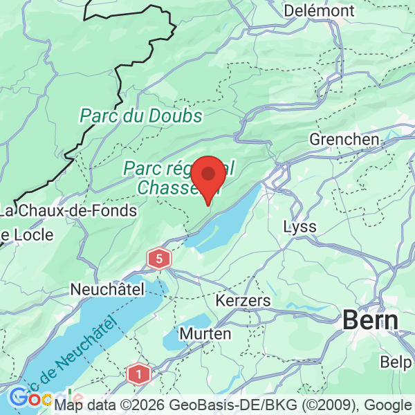 Prévisualisation de la carte