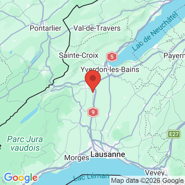 Prévisualisation de la carte