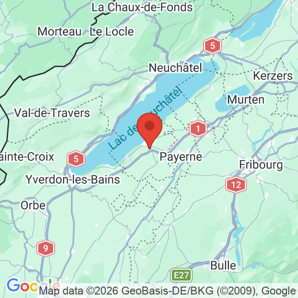 Prévisualisation de la carte