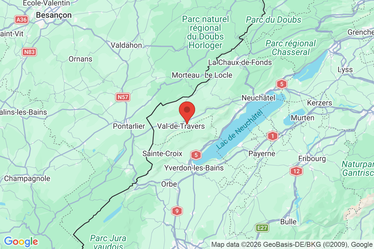 Prévisualisation de la carte