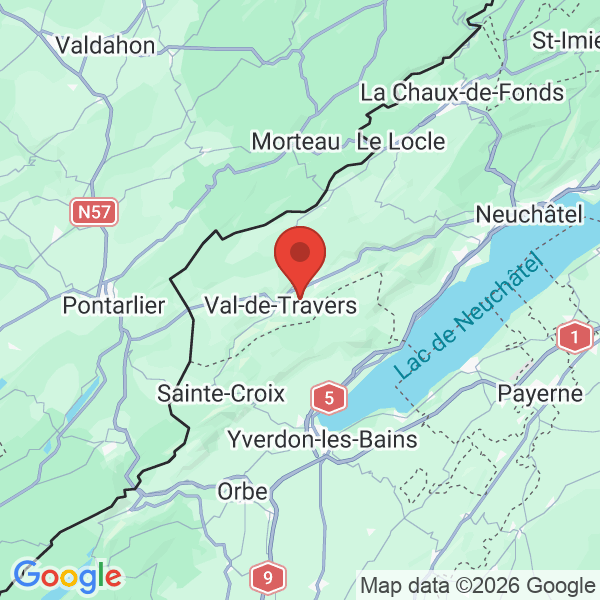 Prévisualisation de la carte