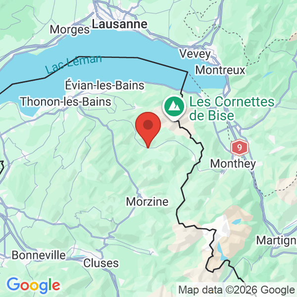 Prévisualisation de la carte