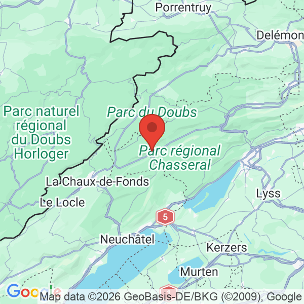 Prévisualisation de la carte