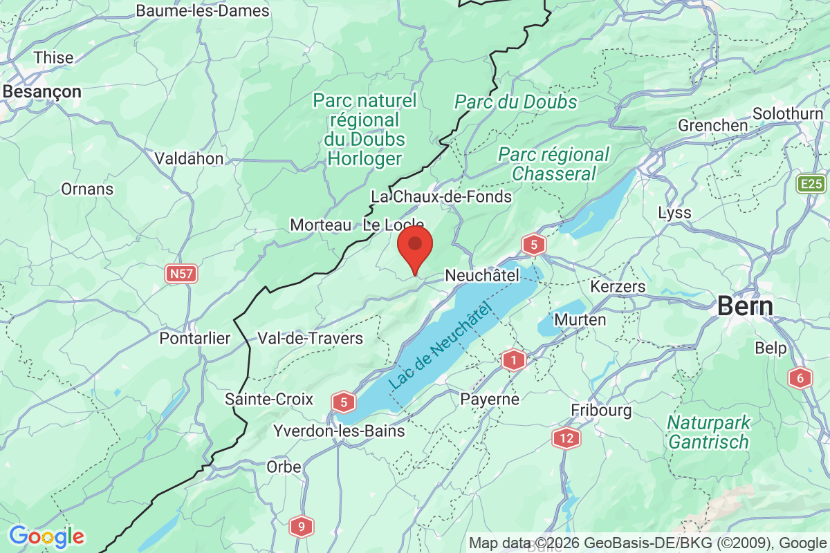 Prévisualisation de la carte