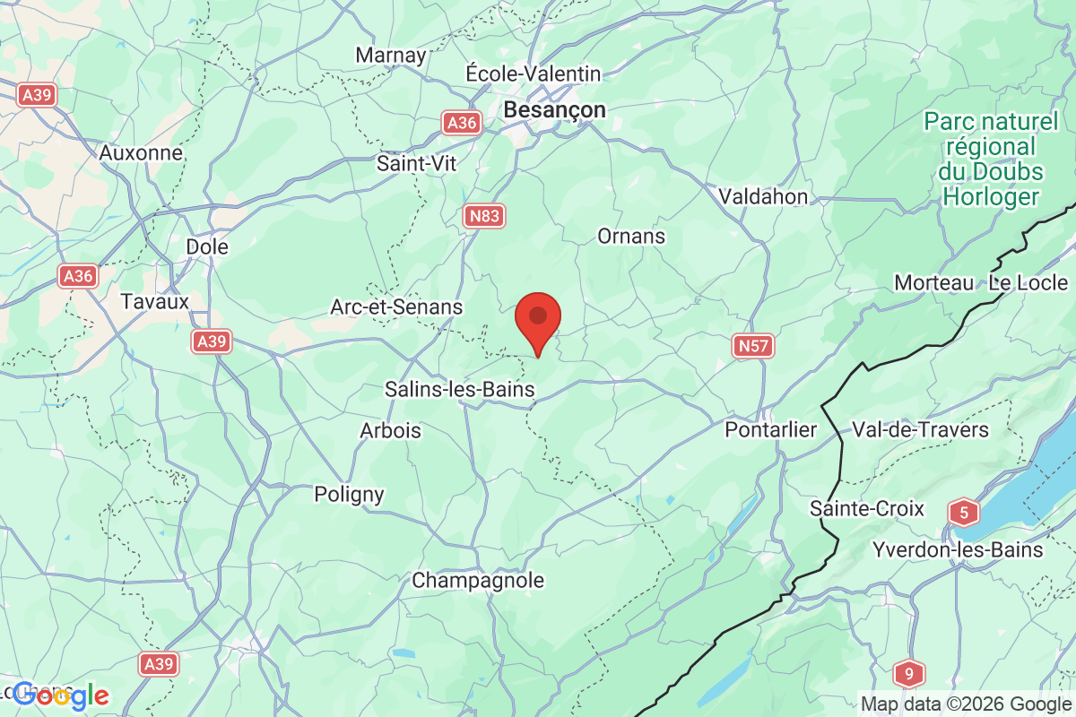 Prévisualisation de la carte