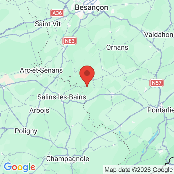 Prévisualisation de la carte