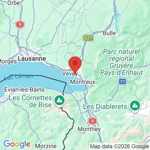Prévisualisation de la carte