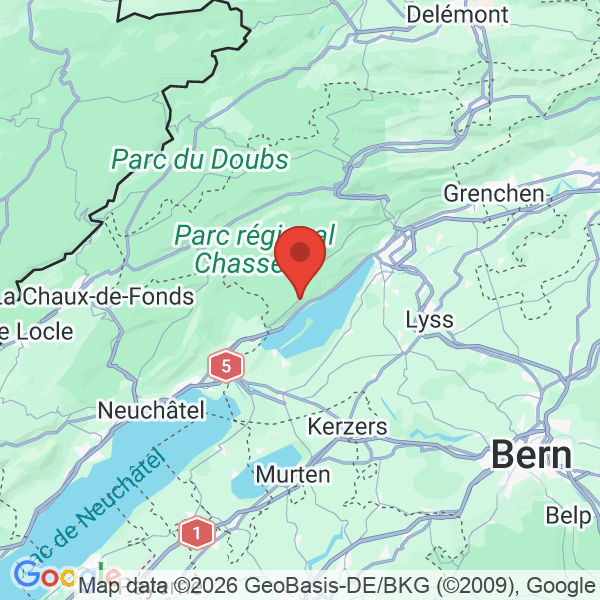 Prévisualisation de la carte