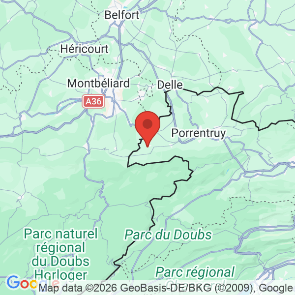 Prévisualisation de la carte