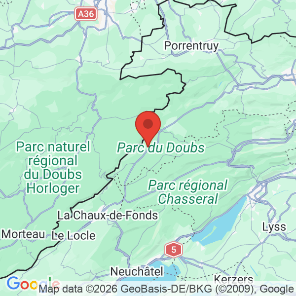 Prévisualisation de la carte