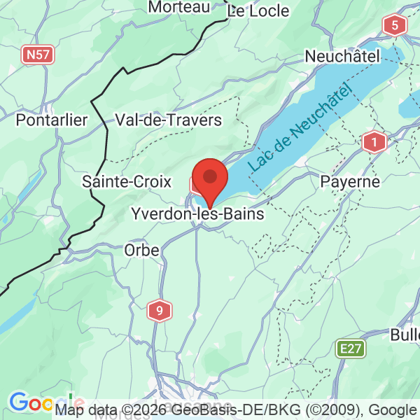 Prévisualisation de la carte