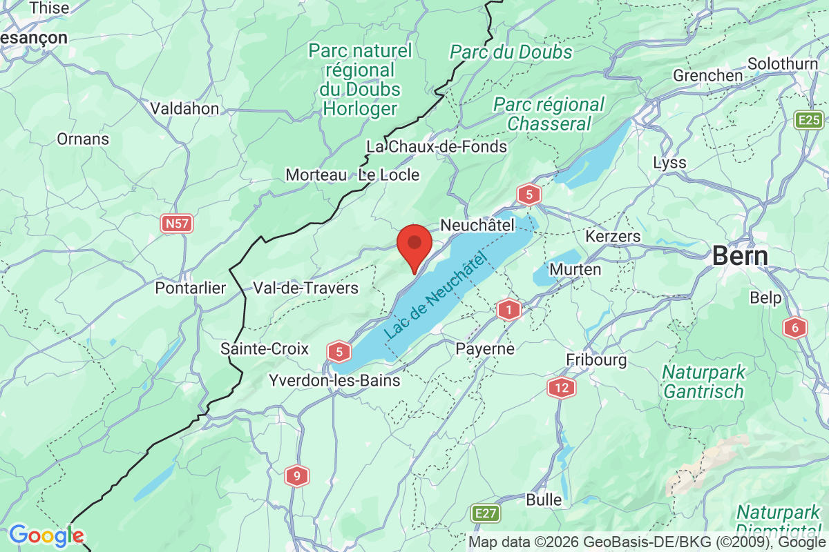 Prévisualisation de la carte