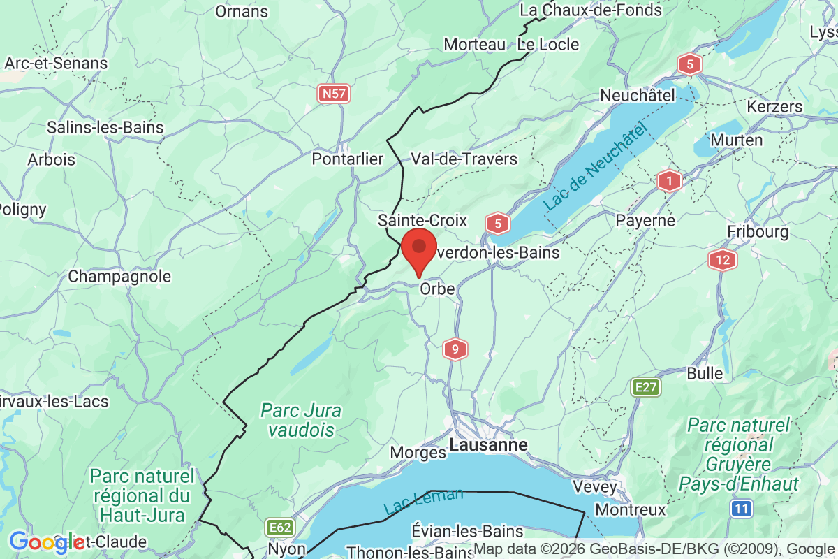 Prévisualisation de la carte