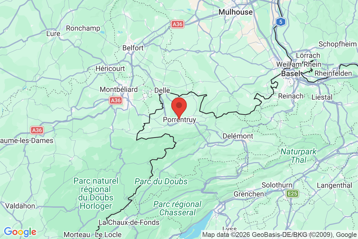 Prévisualisation de la carte