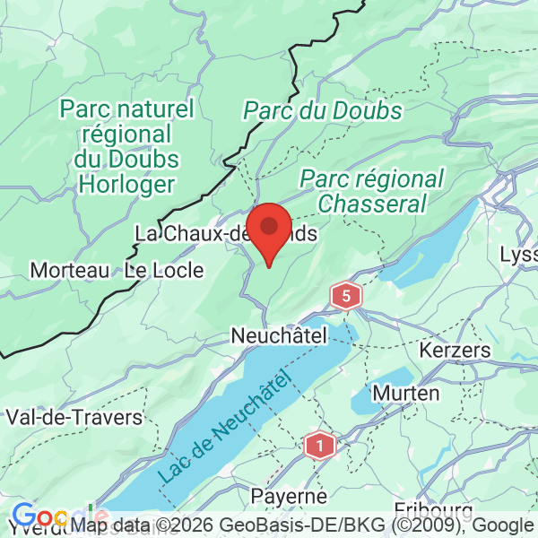 Prévisualisation de la carte