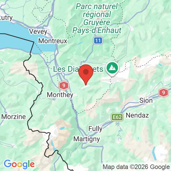 Prévisualisation de la carte