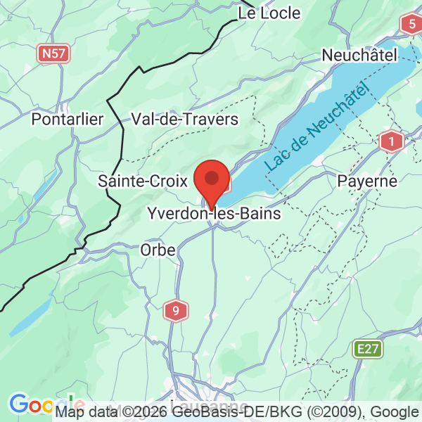Prévisualisation de la carte