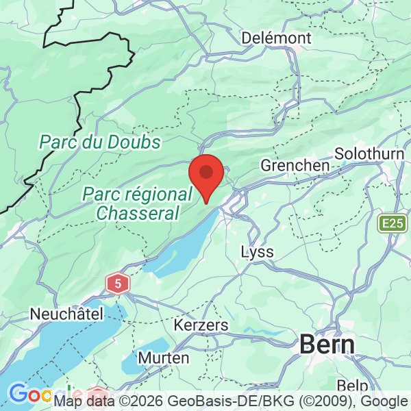 Prévisualisation de la carte