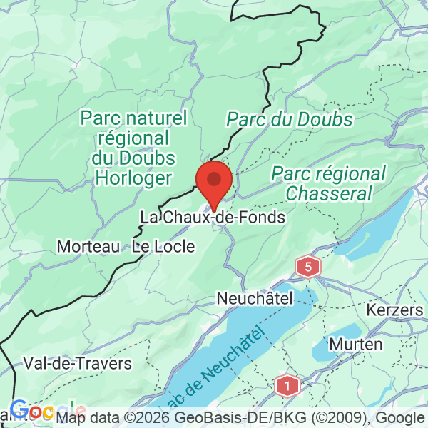Prévisualisation de la carte