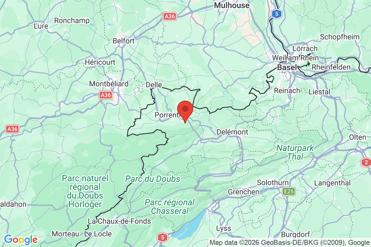 Prévisualisation de la carte