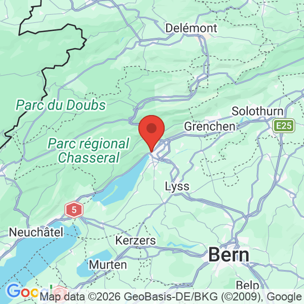 Prévisualisation de la carte