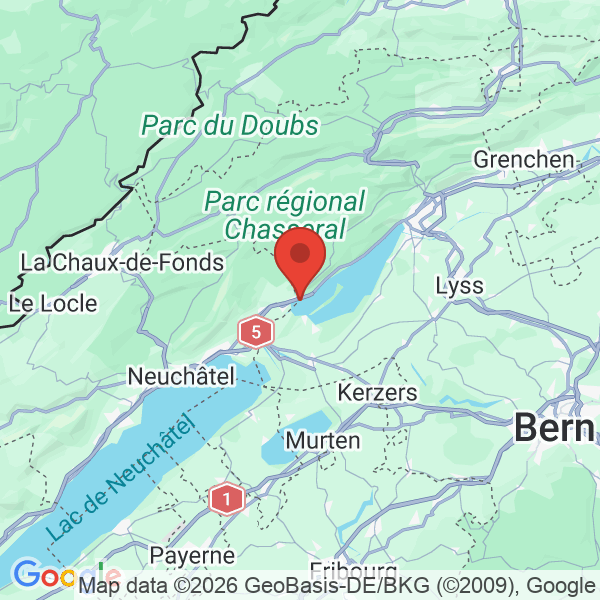 Prévisualisation de la carte