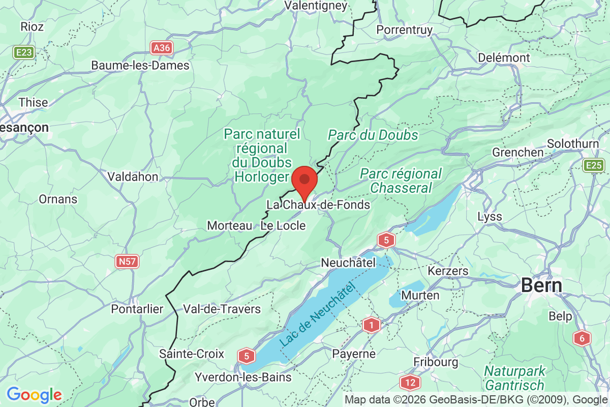 Prévisualisation de la carte