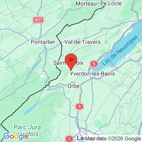 Prévisualisation de la carte