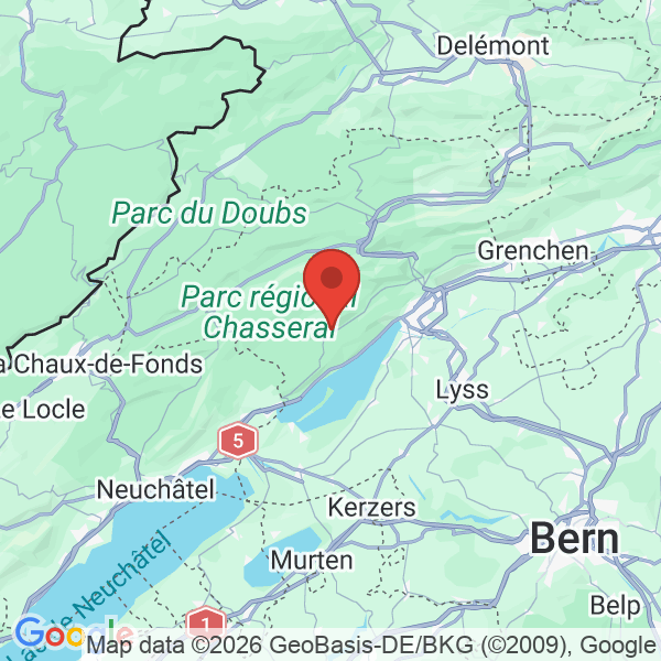 Prévisualisation de la carte