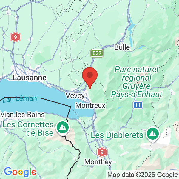 Prévisualisation de la carte
