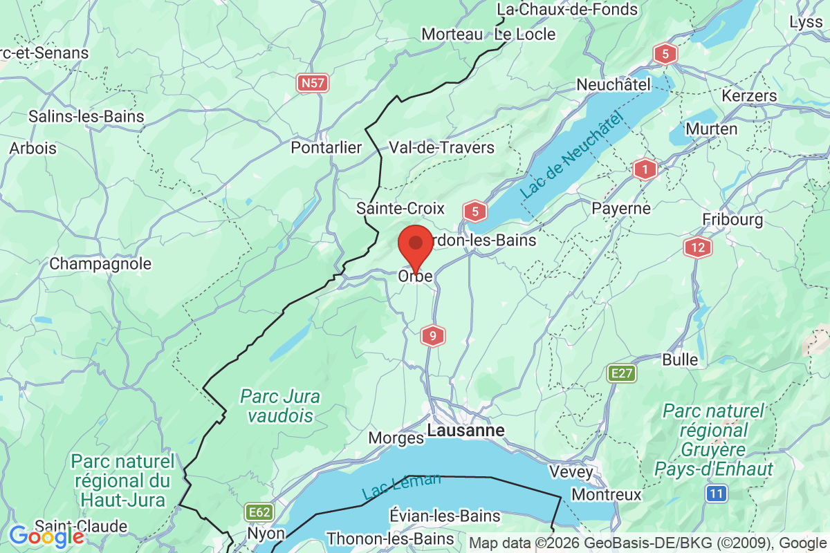 Prévisualisation de la carte