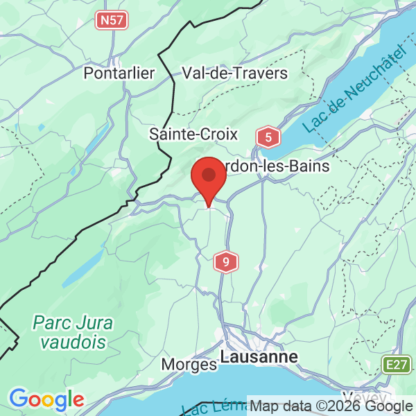 Prévisualisation de la carte