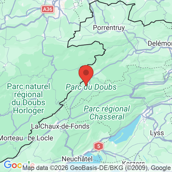 Prévisualisation de la carte