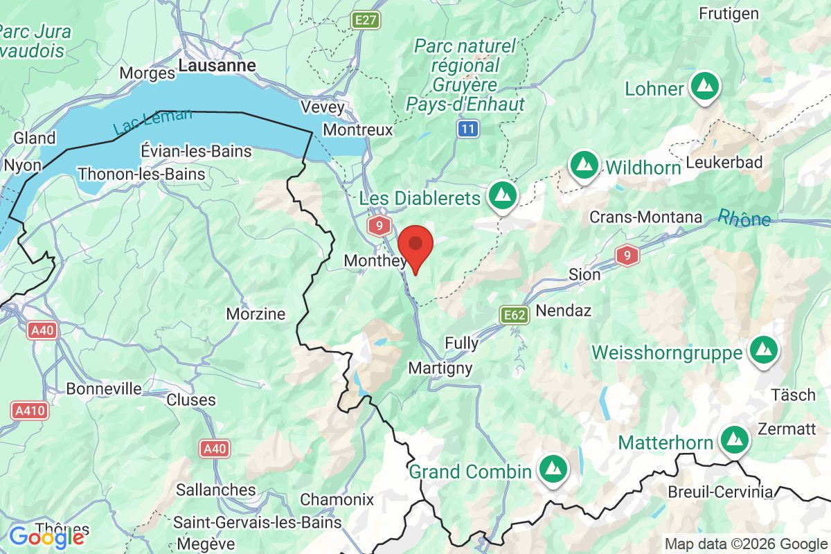 Prévisualisation de la carte